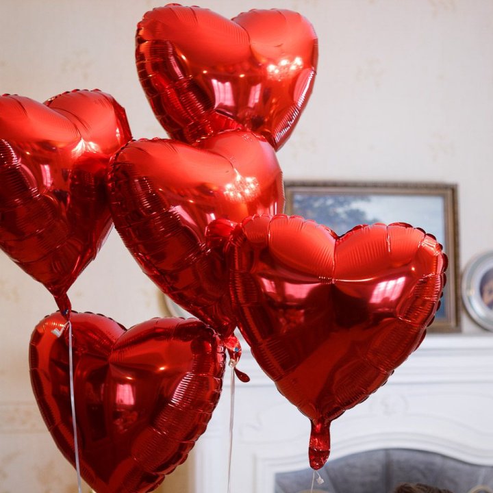 Фольгированный шар "Сердце" в Новом Уренгое