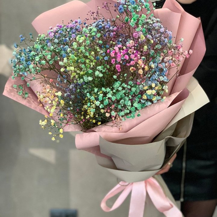 Букет гипсофил №3 в Новом Уренгое