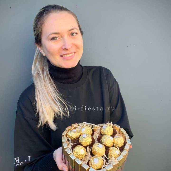 Шоколадный набор Сердце в Новом Уренгое