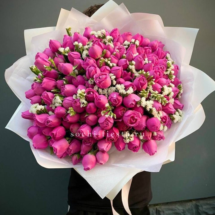 51 пионовидная Мисти Баблс  в Новом Уренгое