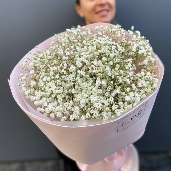 11 белых гипсофил в фоамиране в Новом Уренгое