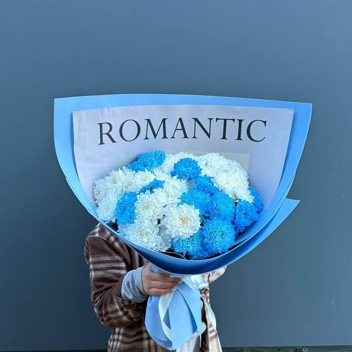 Дуо хризантем в Новом Уренгое