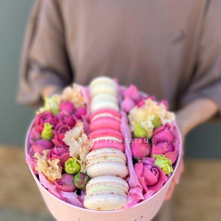 Цветочный бокс "Лана" в Новом Уренгое