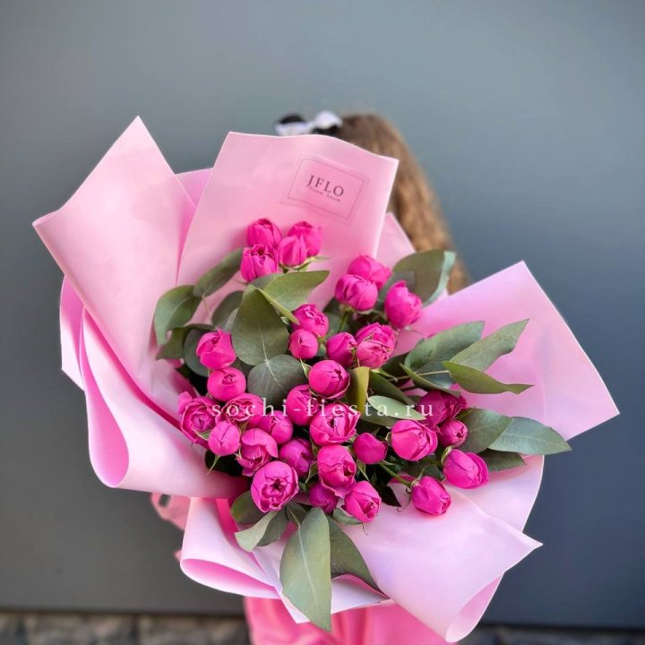 Пионовидные розы баблс в Новом Уренгое