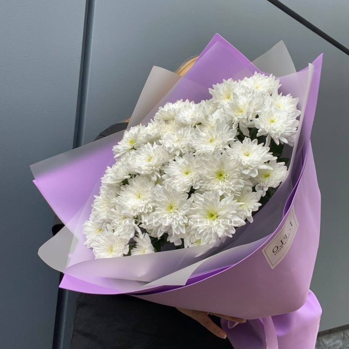  7 хризантем  в Новом Уренгое