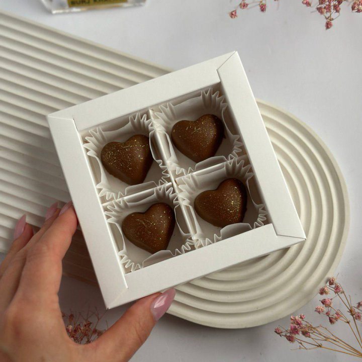 Бельгийский шоколад сердца в Новом Уренгое