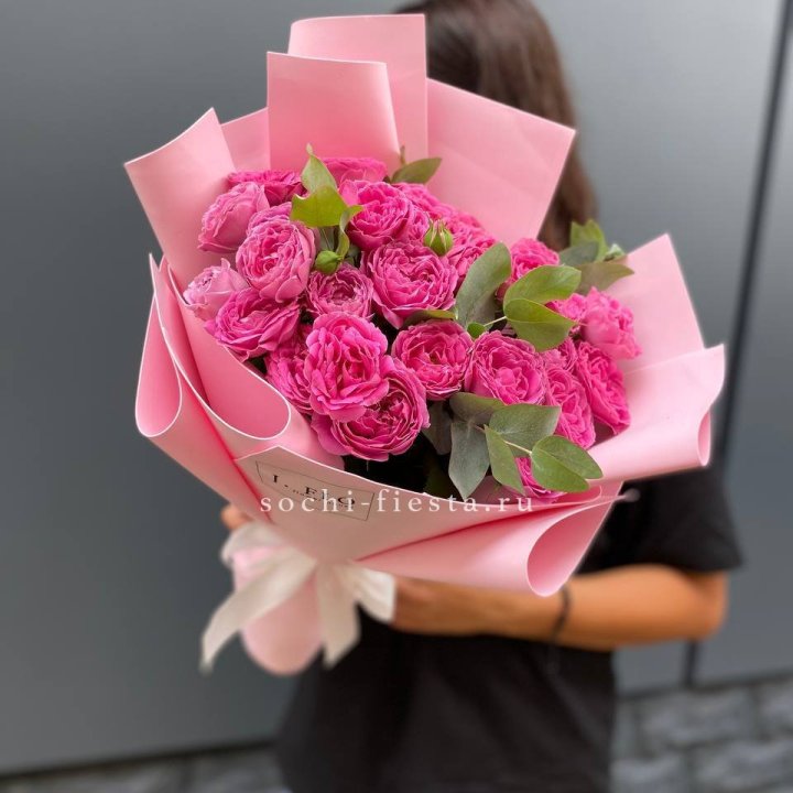 Пионовидные розы мисти баблс N.2 в Новом Уренгое