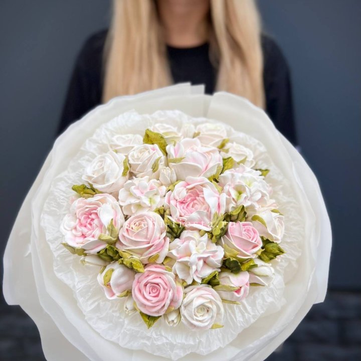 Сладкий букет из ЗЕФИРА нежный в Новом Уренгое